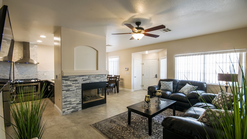 spacious three-bedroom town home