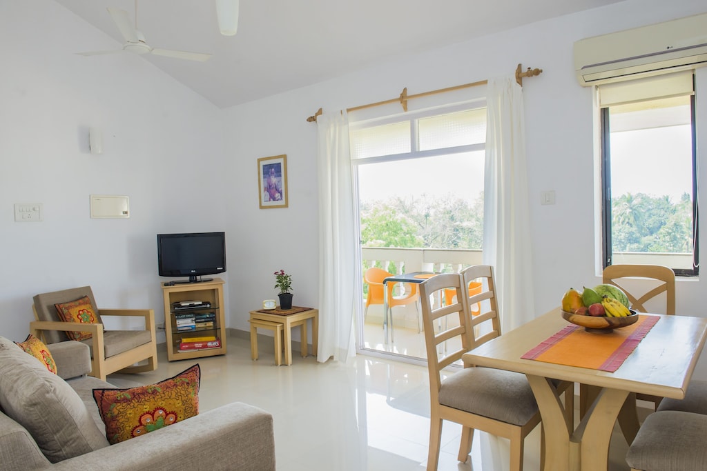 holiday homes in goa | apartment with luxurious, contemporary styling in benaulim