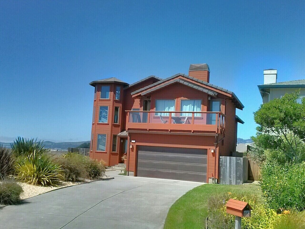 private oceanfront home