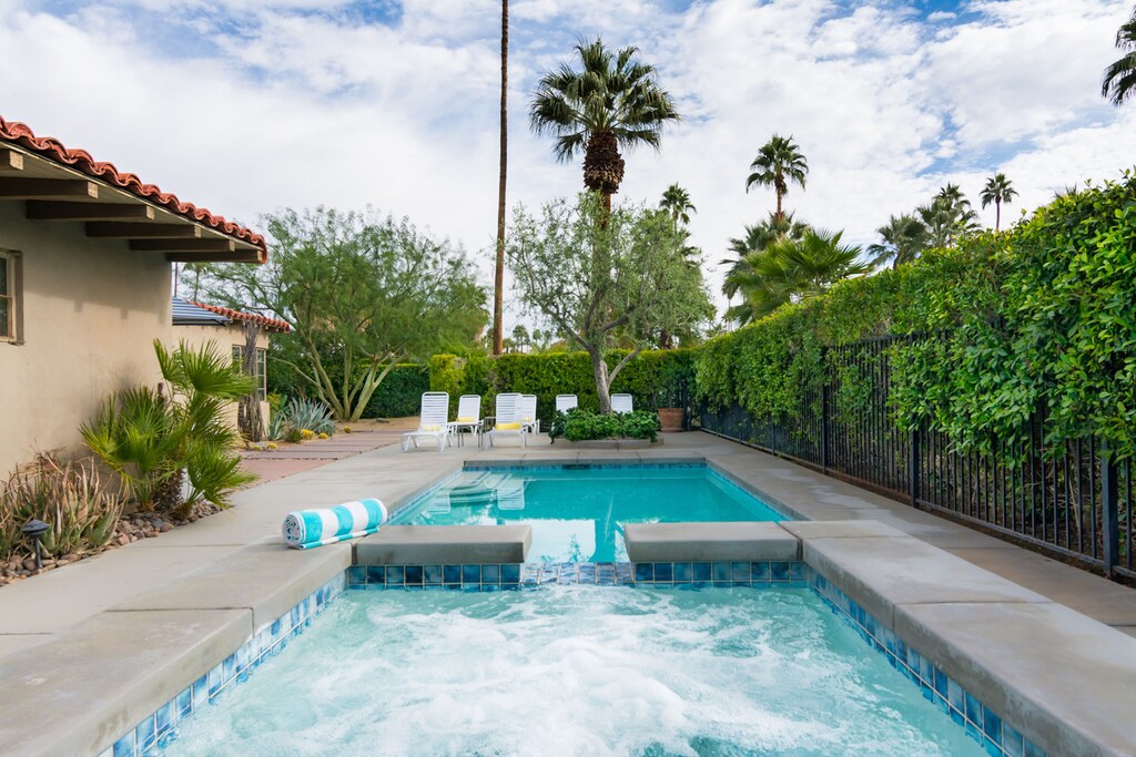 upscale four-bedroom accommodation with canyon view