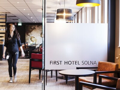 First Hotel Solna Near Mall Of Scandinavia Huvudsta