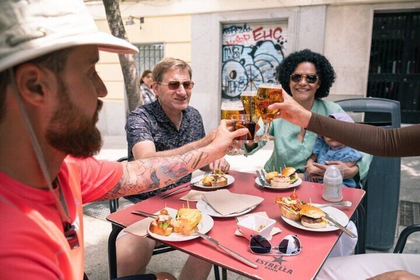 Madrid Highlights Bike Tour with Optional Tapas