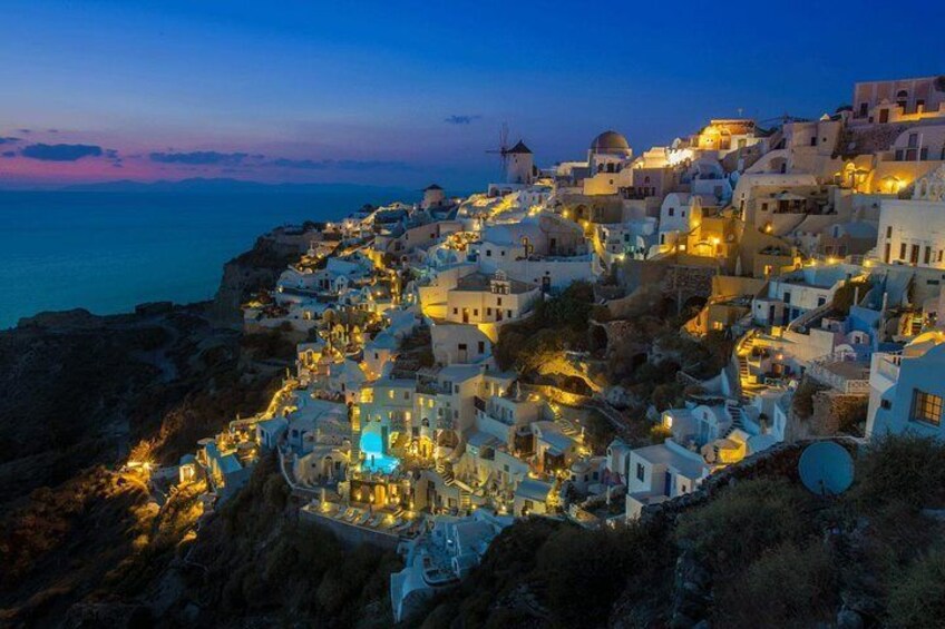 Santorini Day-trip Semi private 5hour