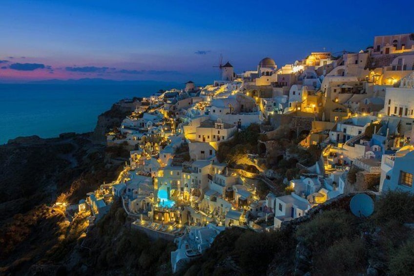 Santorini Day-trip Semi private 5hour