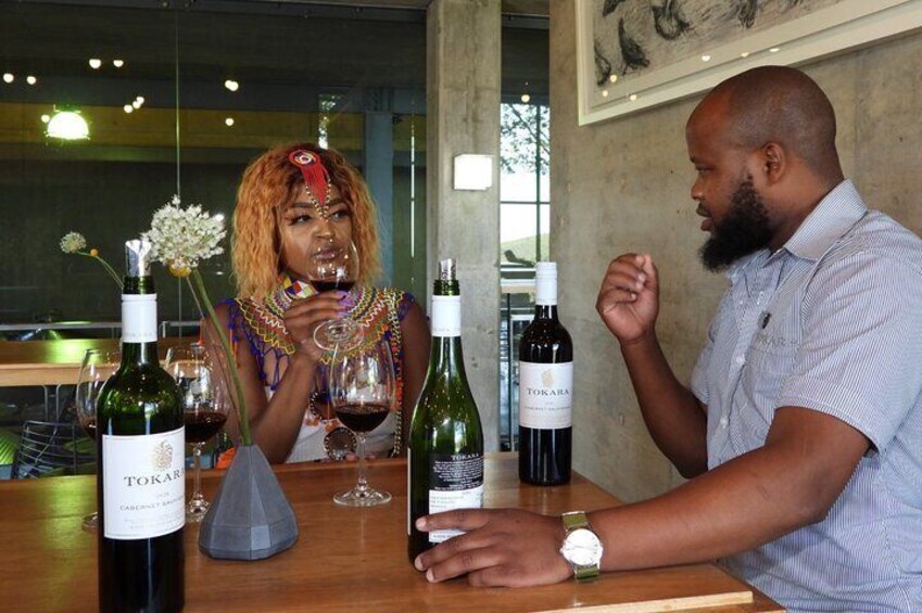 Tokara wine tasting