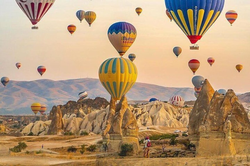 2 Day All Inclusive Cappadocia Tour from Istanbul with Optional Balloon Flight