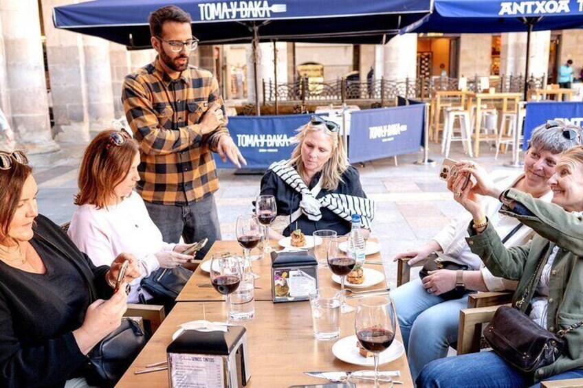 The Authentic Bilbao Pintxos, Food & History Tour with a Local