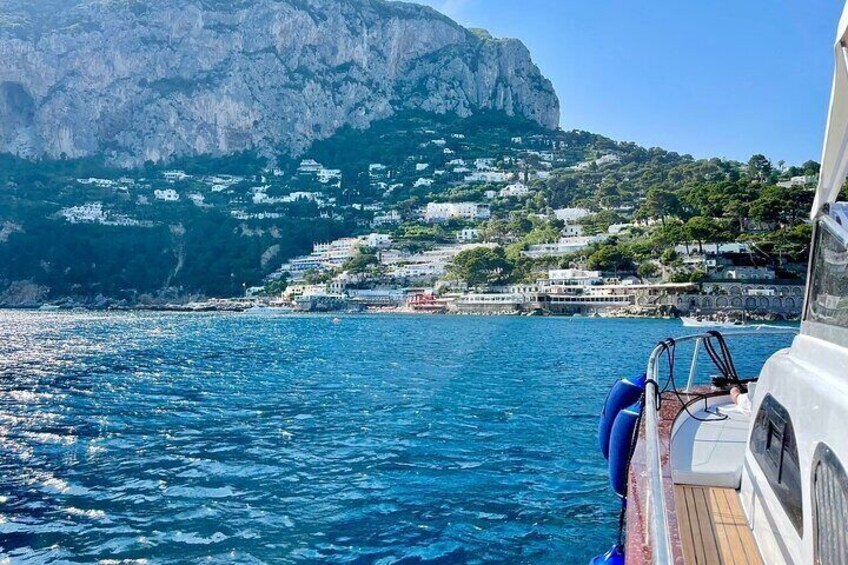 Small Group Boat Day Excursion to Capri Island from Amalfi