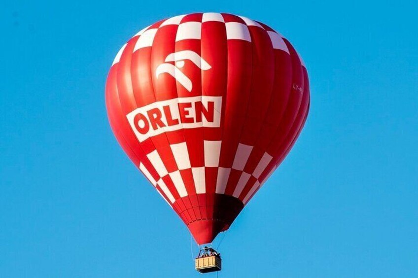 Our balloon for a private charter flights