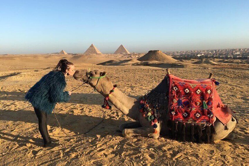 Full-Day Tour Giza Pyramids, Sphinx, Memphis, and Saqqara