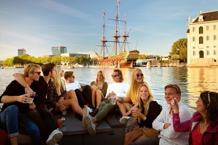 Sun floating Amsterdam