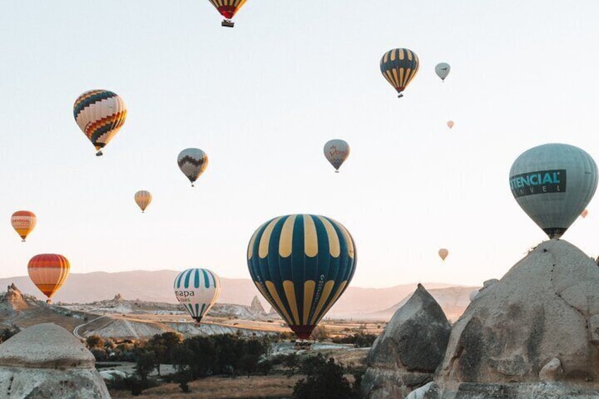 Cappadocia Hot Air Balloon Tour Over Fairychimneys