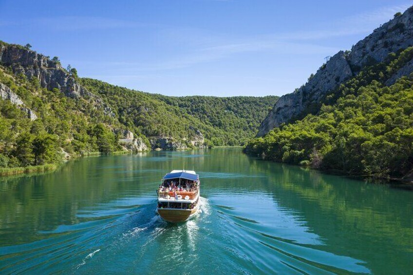 Krka Waterfalls Tour from Split with Boat Ride & Swimming 