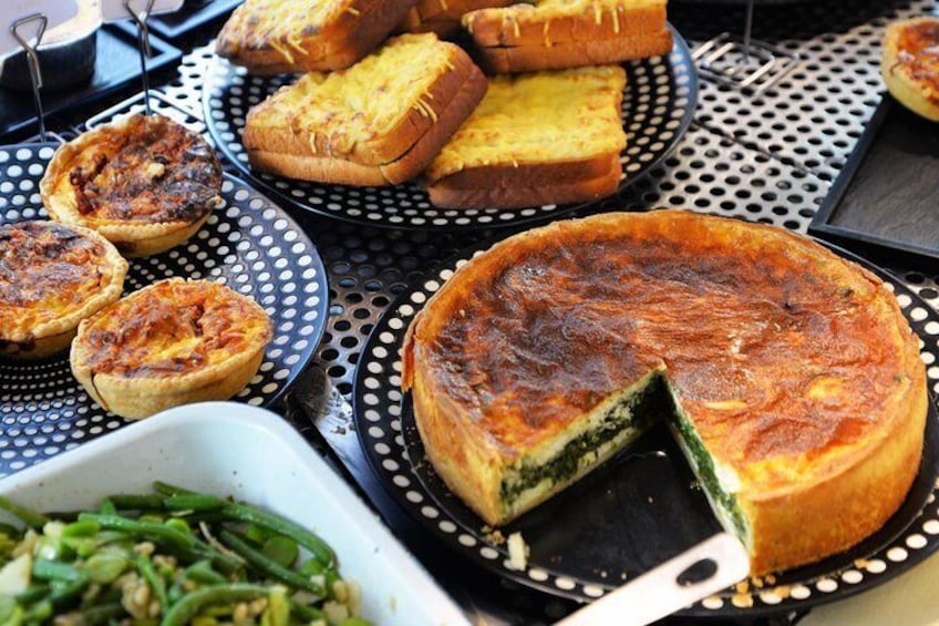 Try 10 Delicious Gourmet Tastings during this private food tour