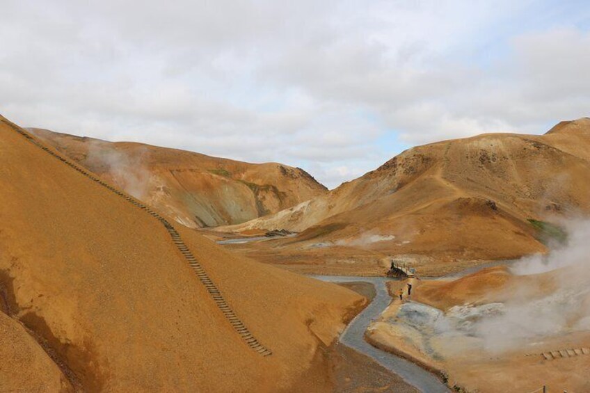 Hveradalir Hot spring valley