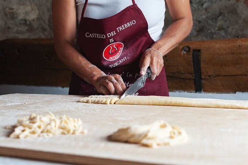 Tuscan Castle and Cellars Small Group Tour with Pasta Making Class +Wine Tasting