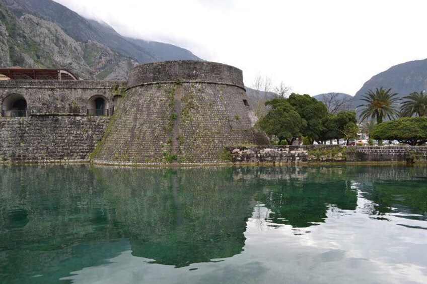 Kotor city walls