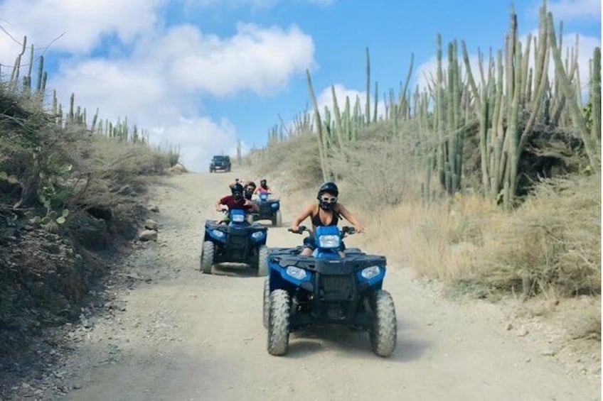 Aruba Off-Road ATV Tour with Cave Pool Swim