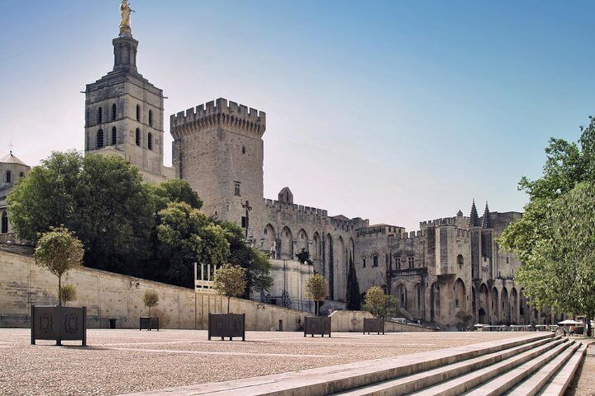 Avignon Walking Tour Including Skip-the-Line Entrance to the Pope's Palace