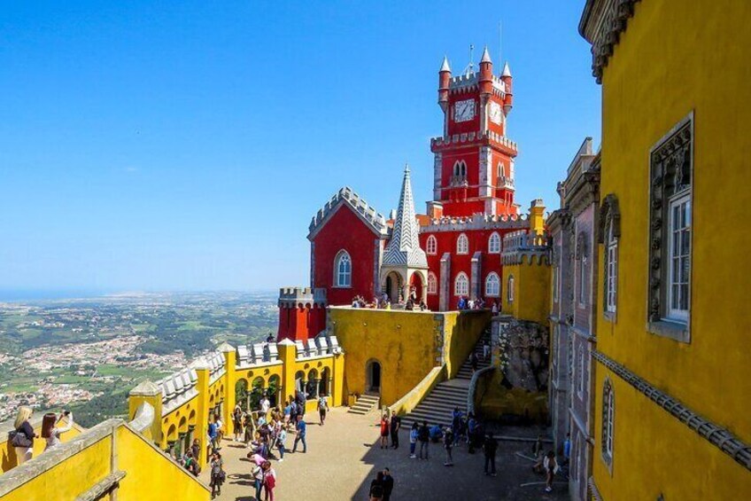 Sintra, Pena Palace, Cabo da Roca Coast & Cascais Full Day Tour