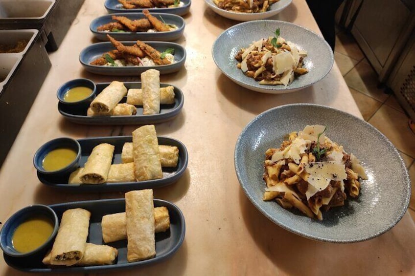 Try authentic dishes