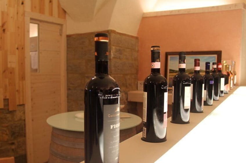 Savour local wine as a prize at the end of the hike