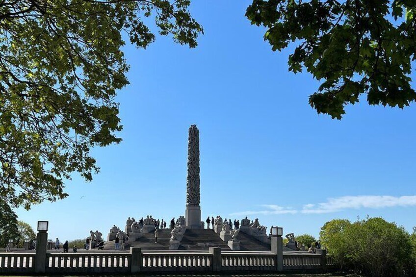 The Monolith in Vigeland Park 