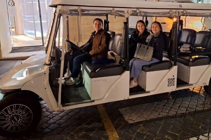 Rome Golf Cart Private Tour