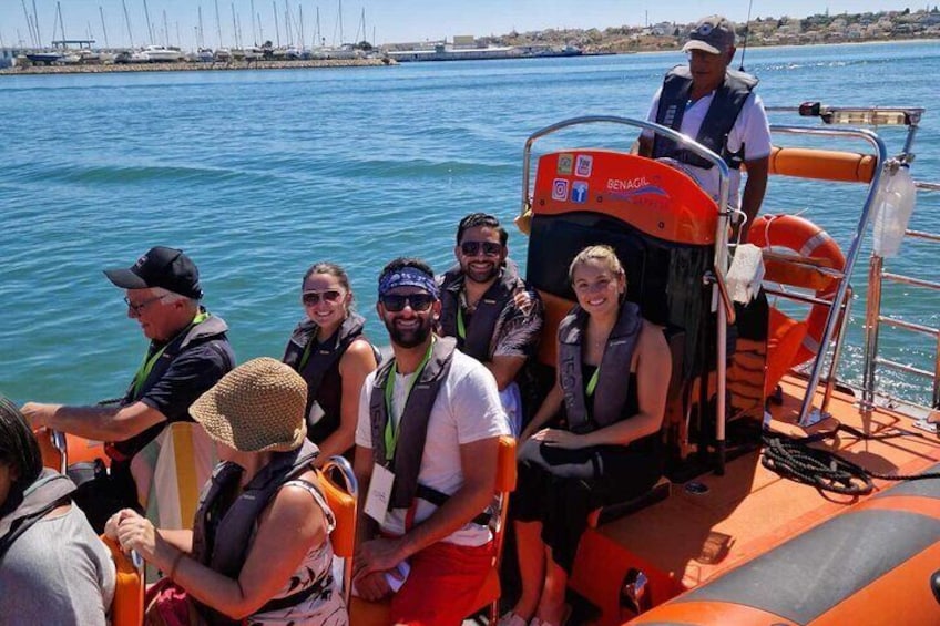Boat Ride to the Benagil Caves