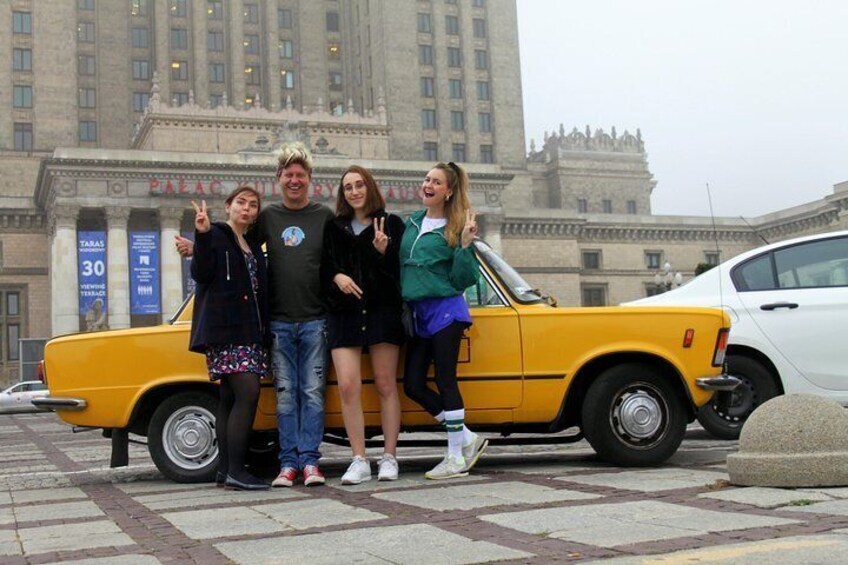 Private Tour: Warsaw City Sightseeing by Retro Fiat