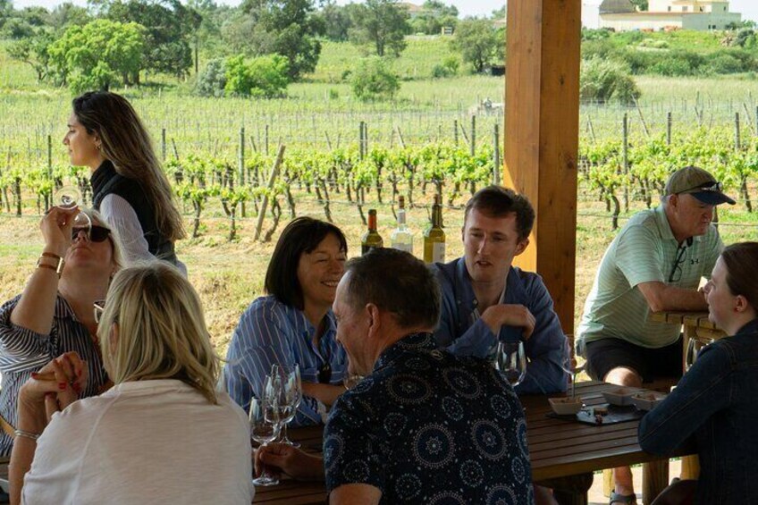 fun times at the winery