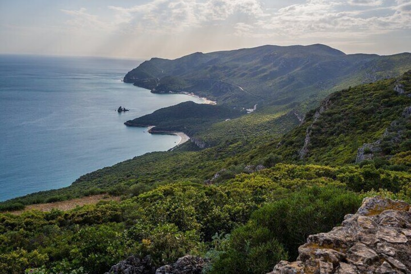 The beautiful Arrabida mountain