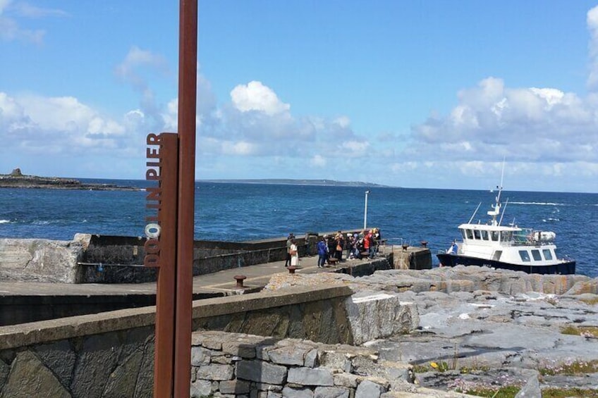 From Galway: Aran Islands & Cliffs of Moher including Cliffs of Moher cruise.