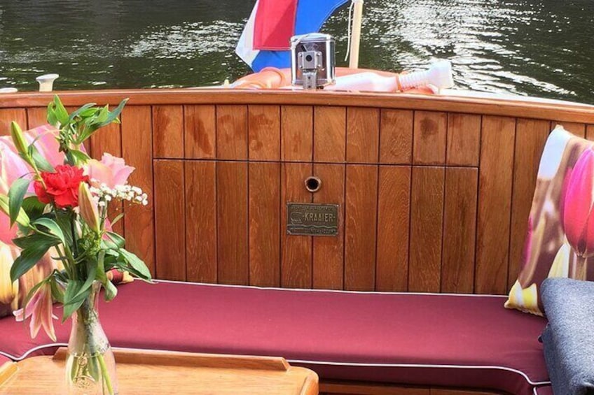 Open aft deck