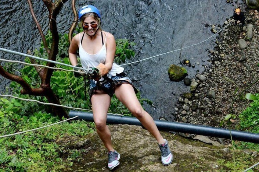 Rappelling tour 