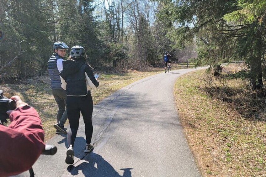 Viator Exclusive: Go eBike Alaska on Tony Knowles Trail