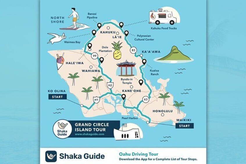 Grand Circle Map