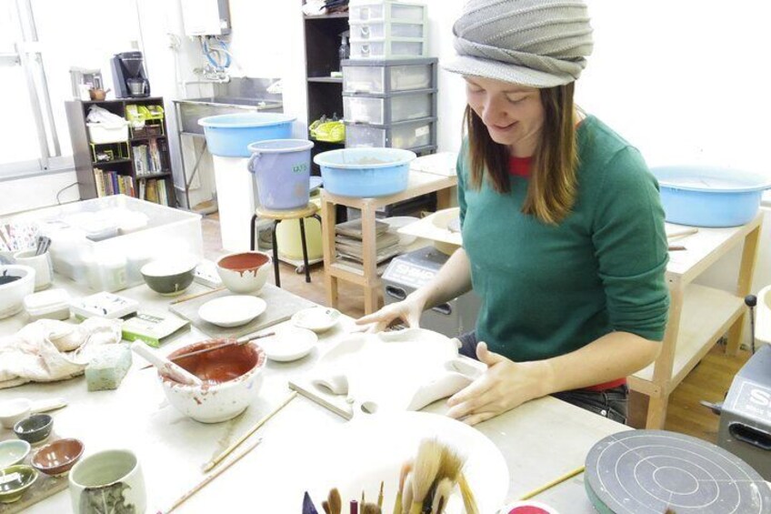 Japanese Pottery Class in Tokyo