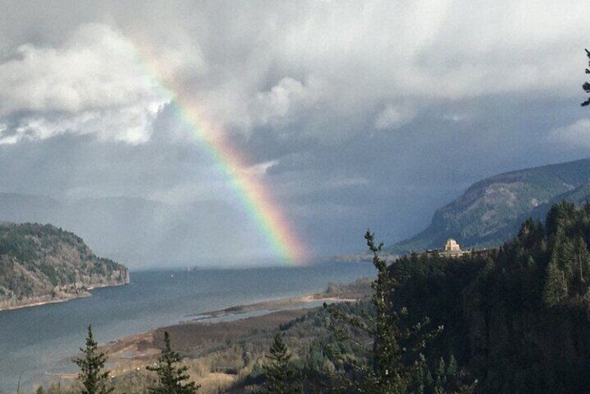 Chase rainbow weather with us