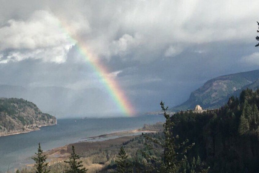 Chase rainbow weather with us