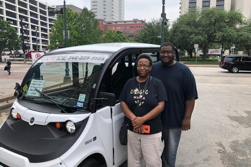 Private Sightseeing Cart Tour of Houston