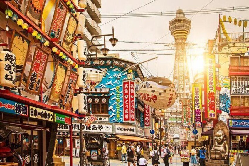 Shinsekai, this is where food meets culture.