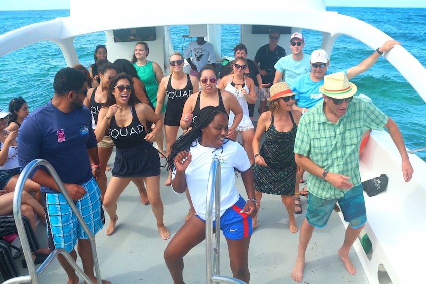Private Party Boat with Water Slide and BBQ