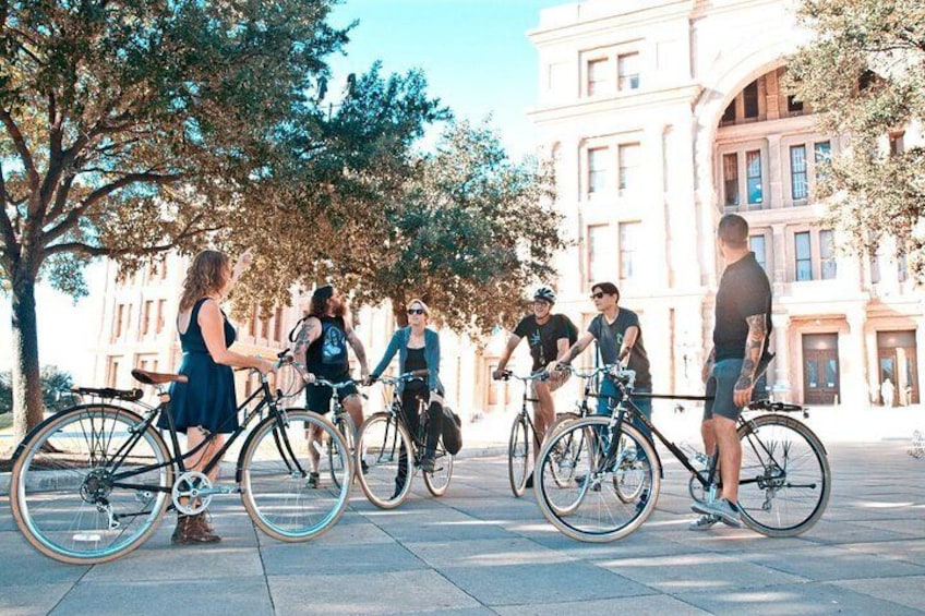 Ride through the beautiful capital grounds.