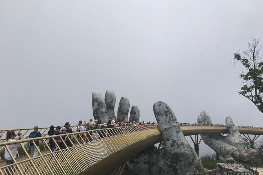 Marble Moutain - Golden Bridge - Ba Na Hill via Cable Car from Da Nang or Hoi an