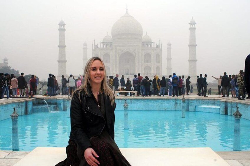 From Delhi -Taj Mahal & Agra Fort Day Tour With 5 Star Lunch