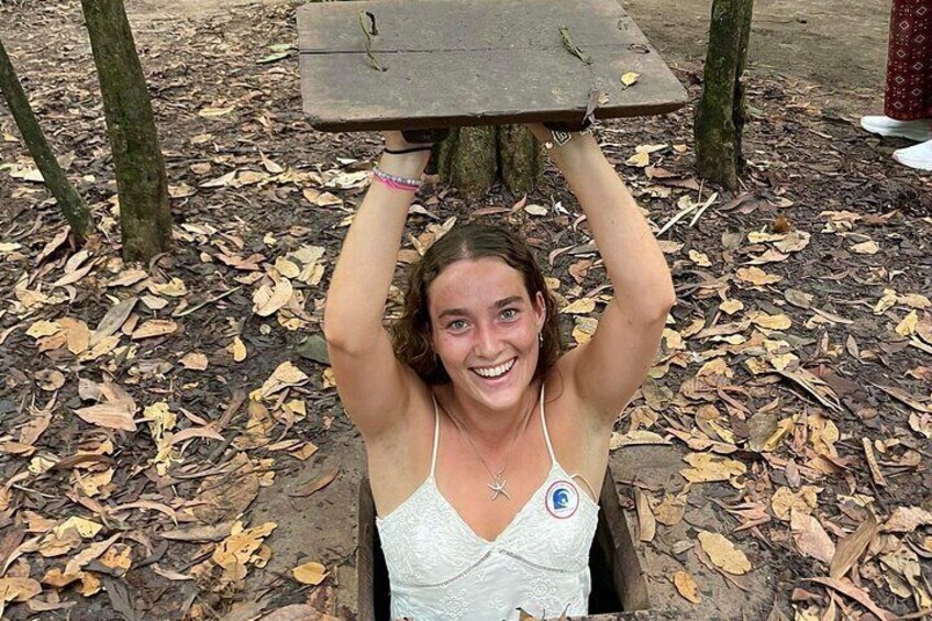 Non-touristy Cu Chi Tunnels Discovery Tour from HCM City
