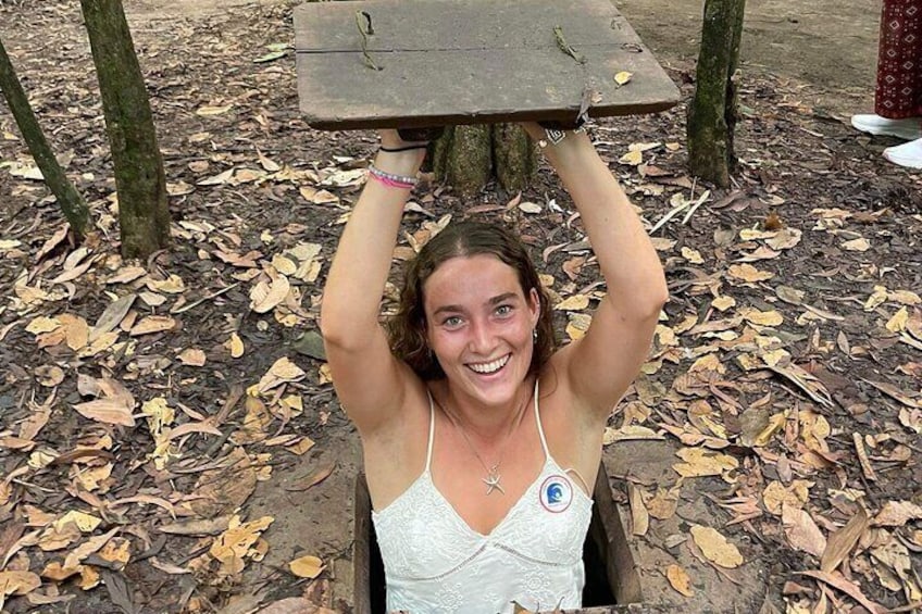 Non-touristy Cu Chi Tunnels Discovery Tour from HCM City