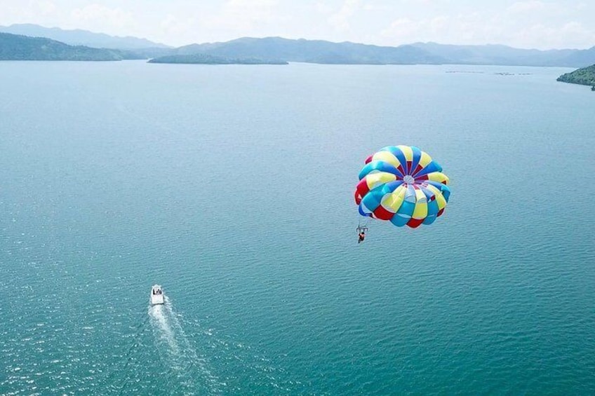 Parasailing at Royal Island Watersports Coron Palawan