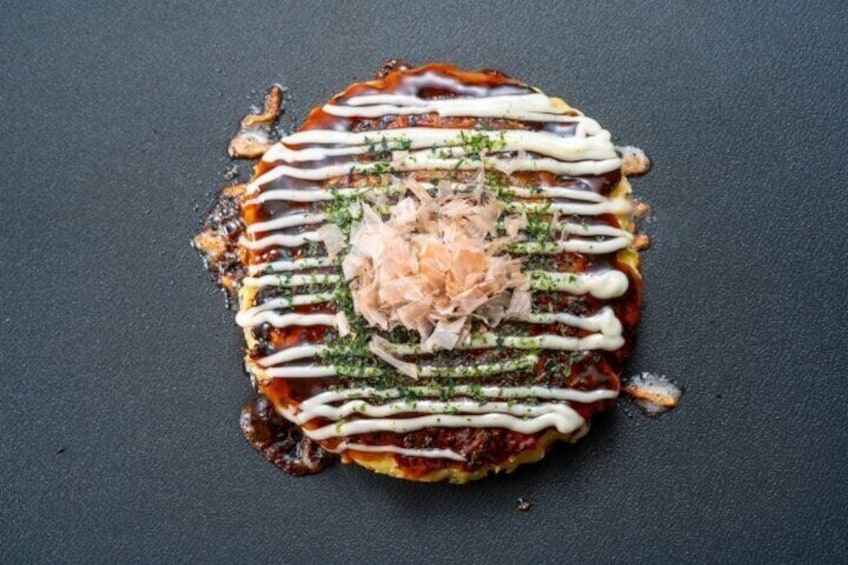 Okonomiyaki(Osaka local populr food)